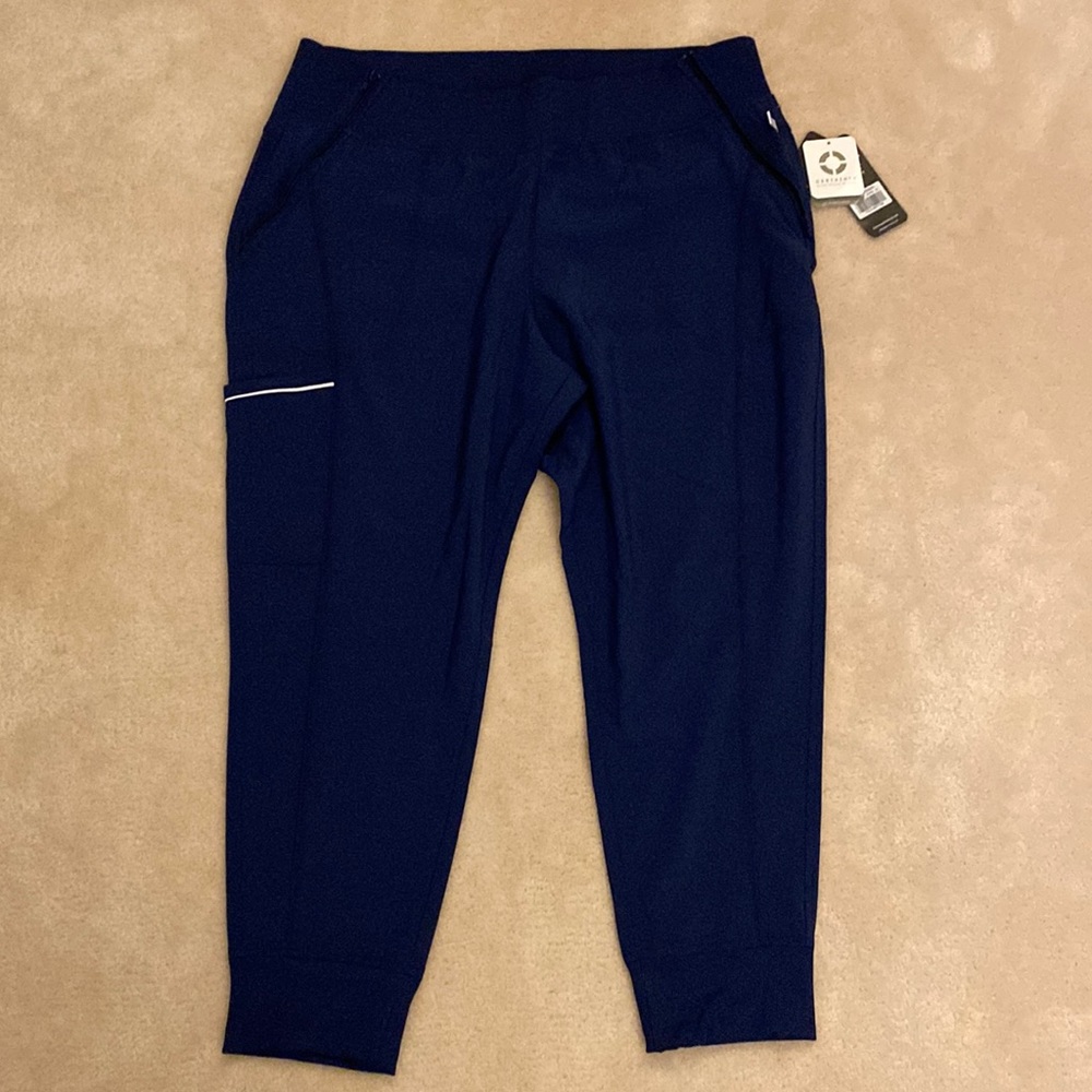 Navy scrub pants